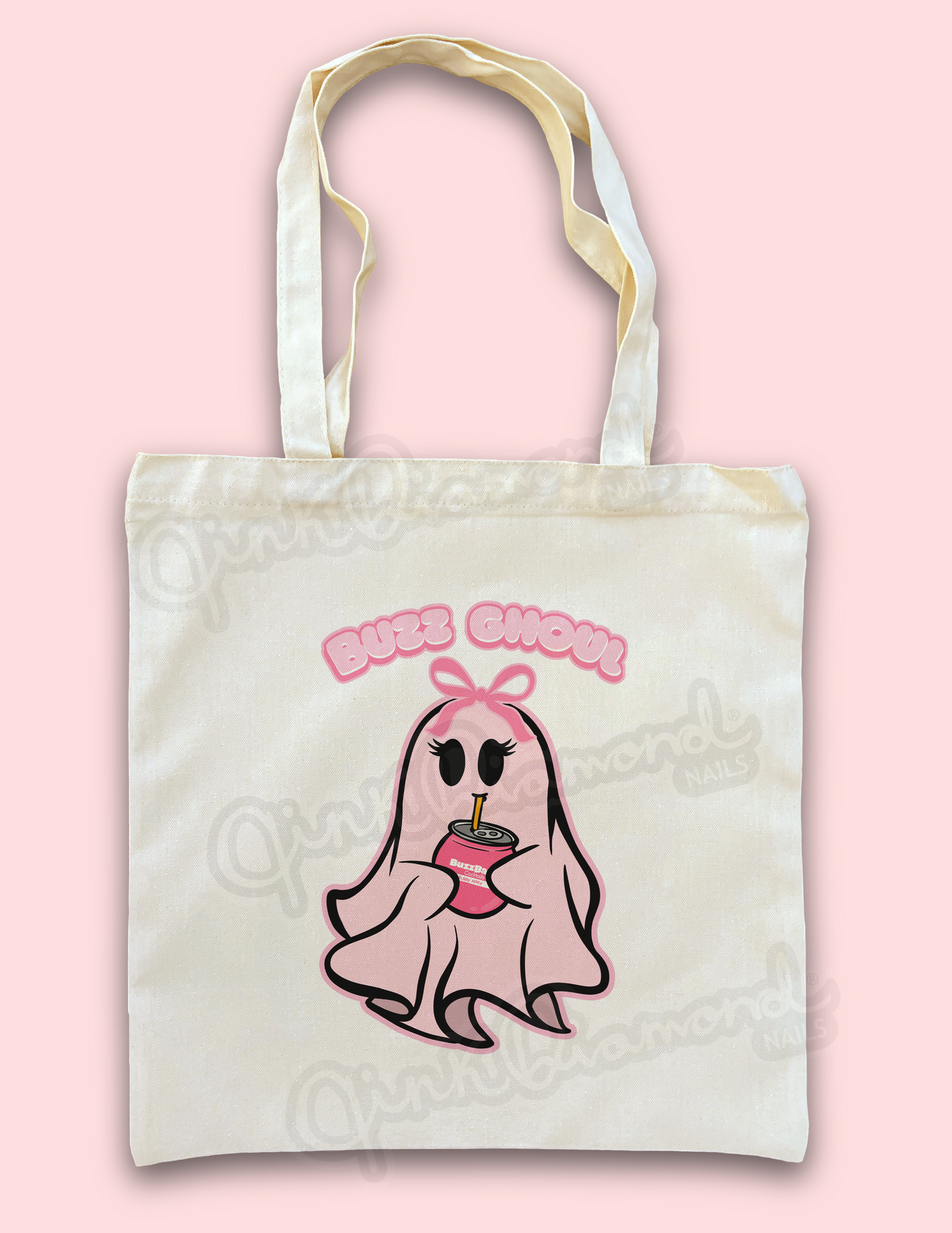 Buzz ghoul canvas tote bags