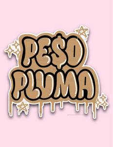 Peso graffiti logo- Vinyl sticker