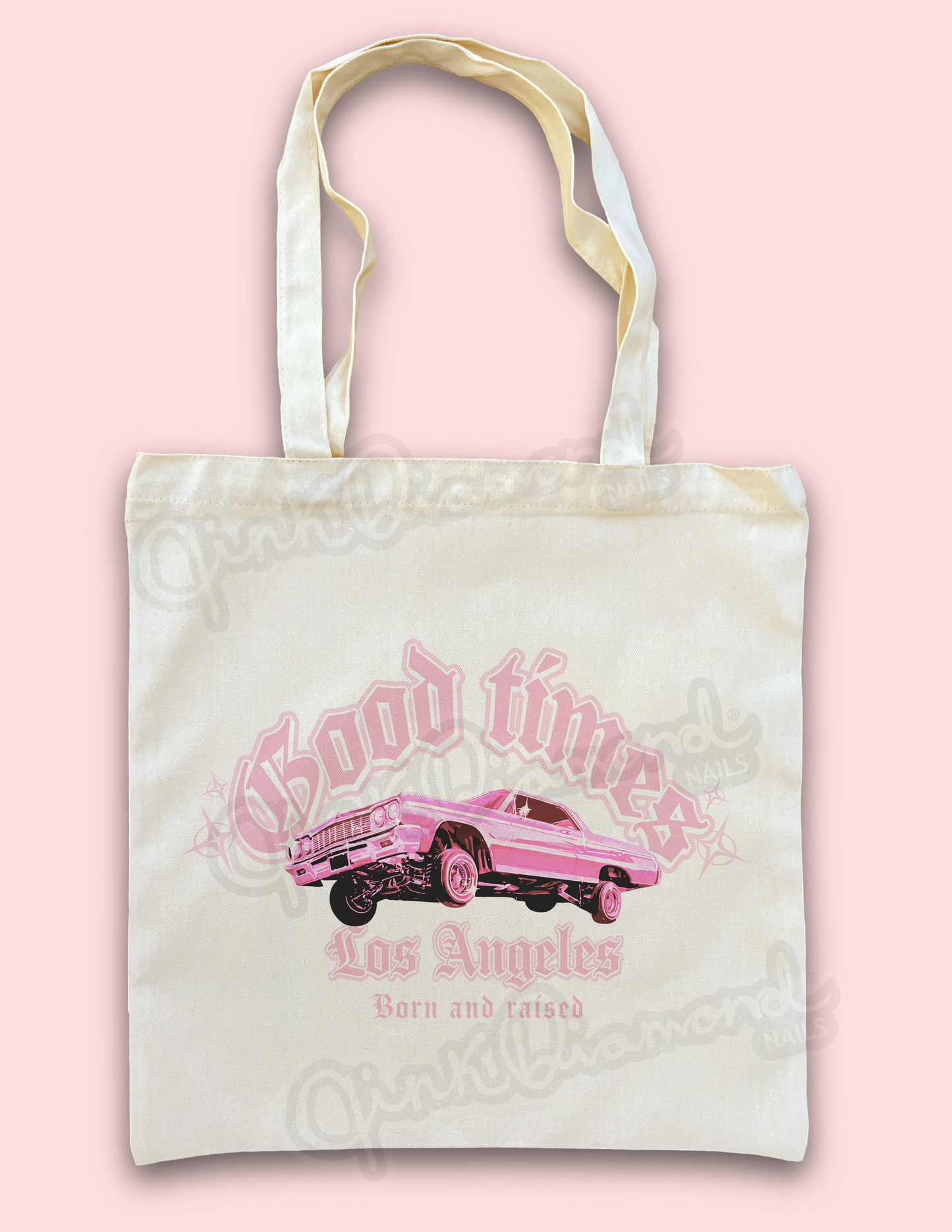 Good times lowrider canvas tote bag