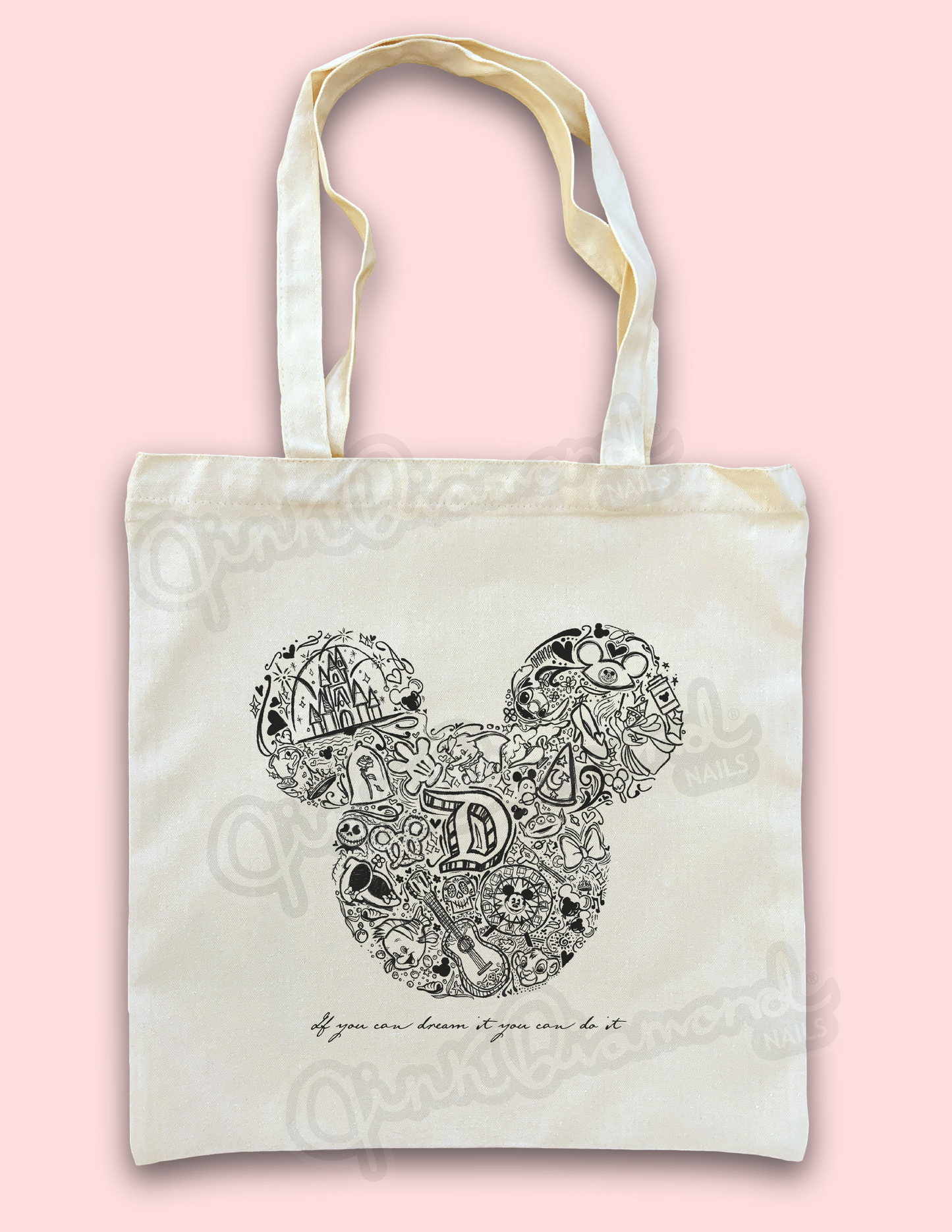 Its a magical land canvas tote bag