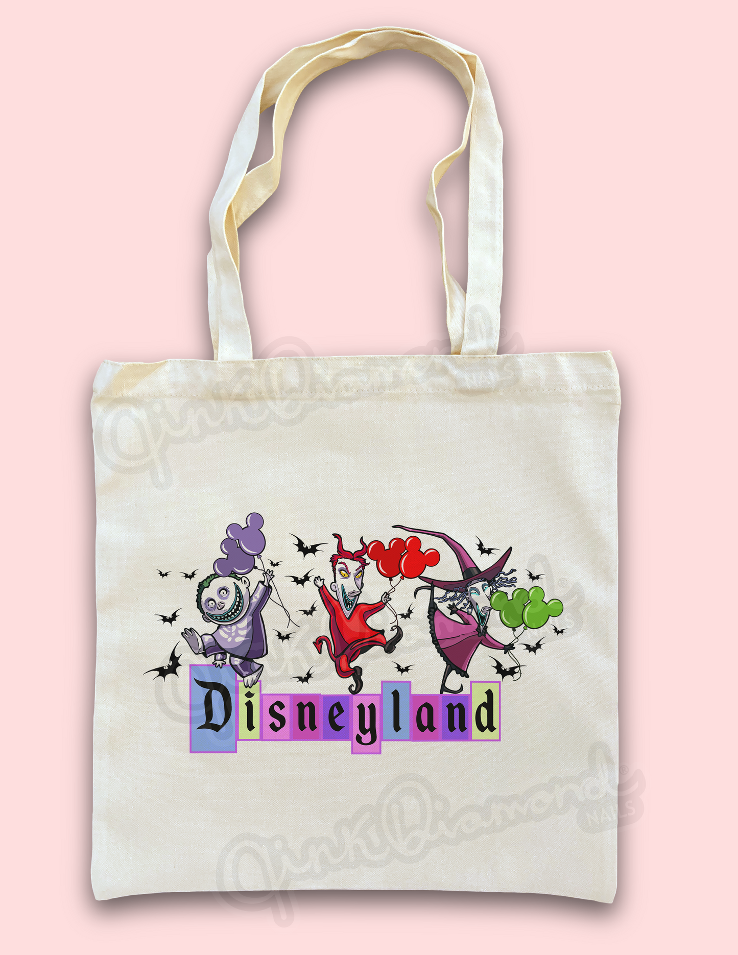 Nightmare friends canvas tote bag