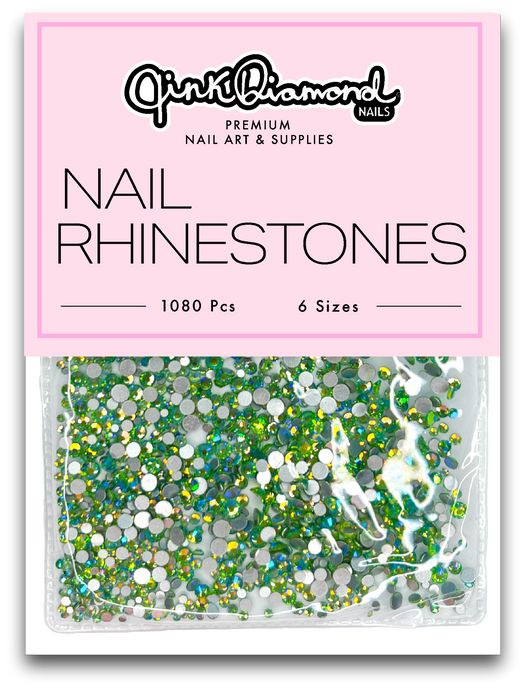 Crystal clear - Nail Rhinestone Bag Mix (1080 Pcs) – pink diamond nails la