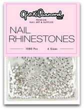 將圖片載入圖庫檢視器 Crystal clear - Nail Rhinestone Bag Mix (1080 Pcs)
