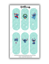 Load image into Gallery viewer, Nail water decals- XL Stitch &amp; Christmas
