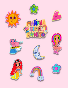 Manana sera bonito collection (10 pack) - Vinyl stickers