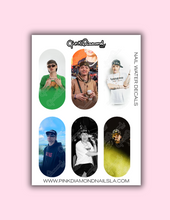 Load image into Gallery viewer, Nail water decals - Peso pluma
