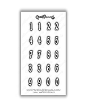 將圖片載入圖庫檢視器 Nail water decals - Olde English Airbrush Numbers
