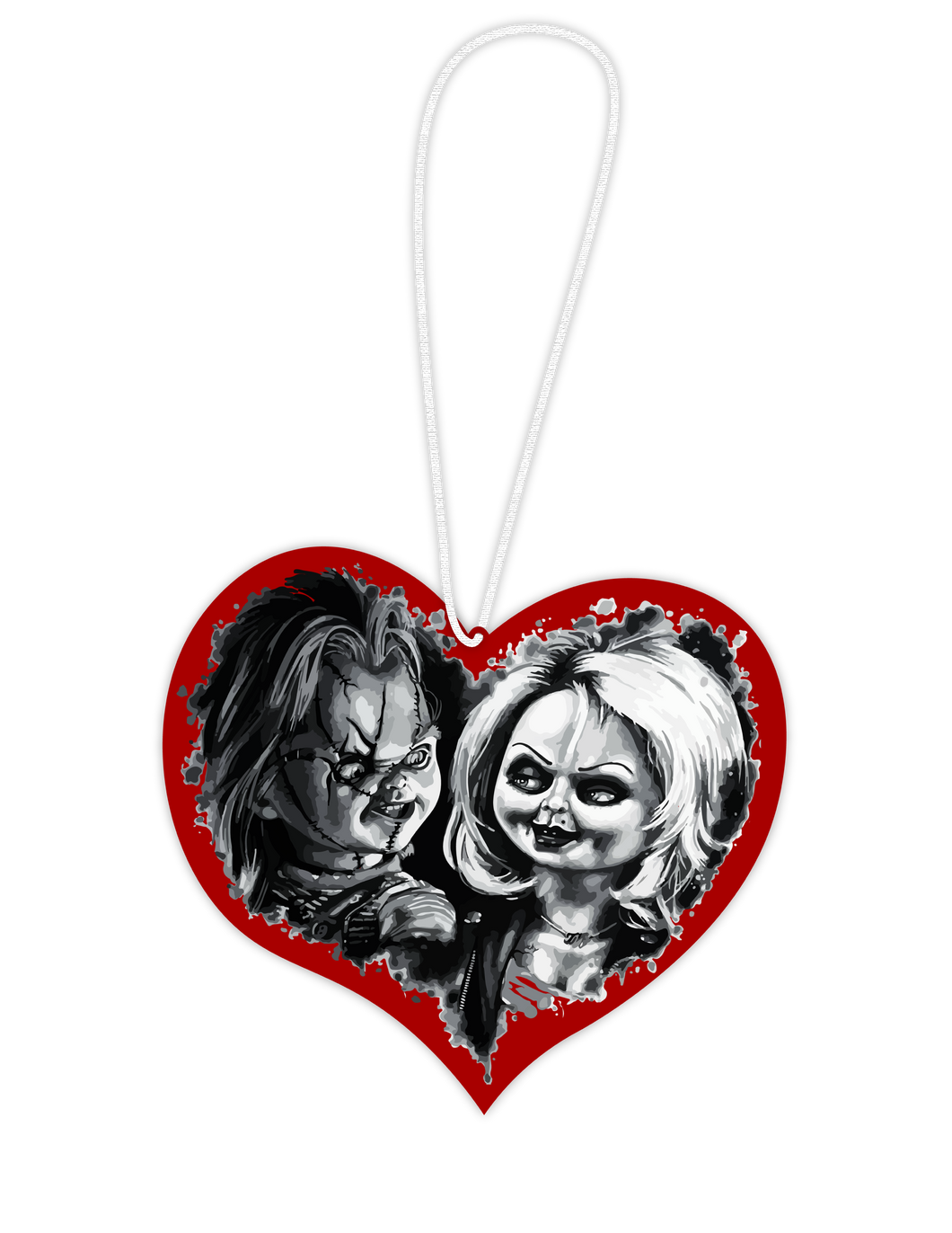 Chucky and Tiffany (Killer love) - Hangable ornament
