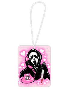 Ghost face and Phone - Hangable ornament