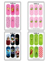 Load image into Gallery viewer, Nail water decals - The Grinchmas Mix ( Bundle )
