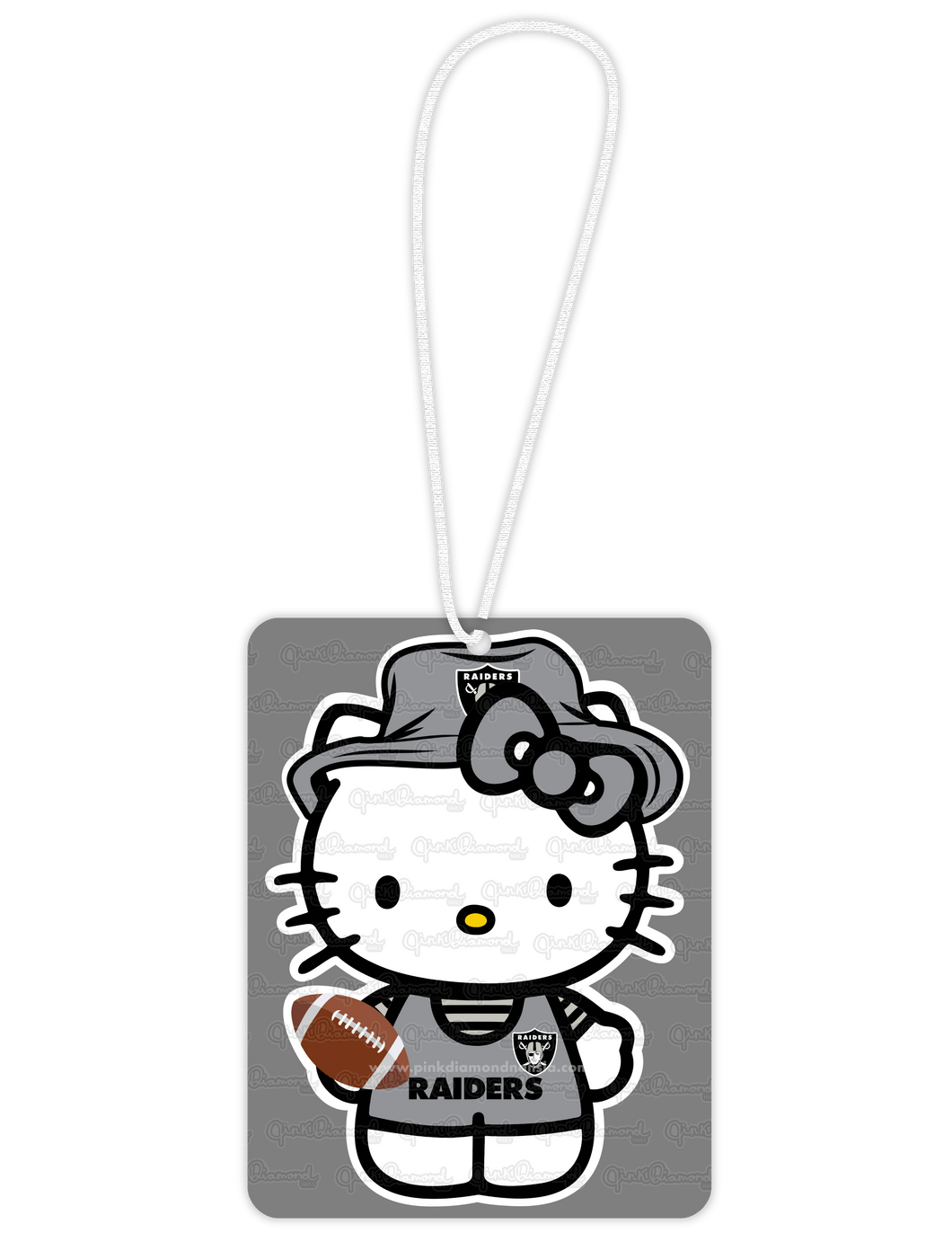 Hello raiders kitty- Hangable ornament