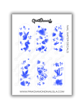 Load image into Gallery viewer, Nail water decals - Old school airbrush mix (No Background)
