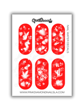 Load image into Gallery viewer, Nail water decals - Old school airbrush mix (Color)
