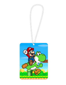 Mario and Yoshi (Background) - Hangable ornaments