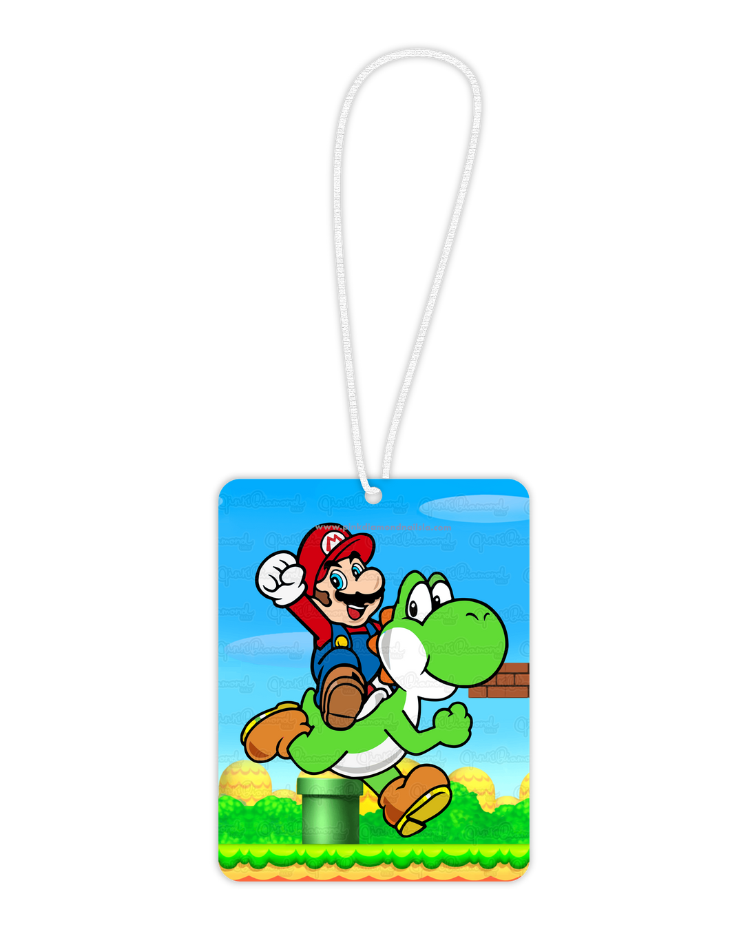 Mario and Yoshi (Background) - Hangable ornaments